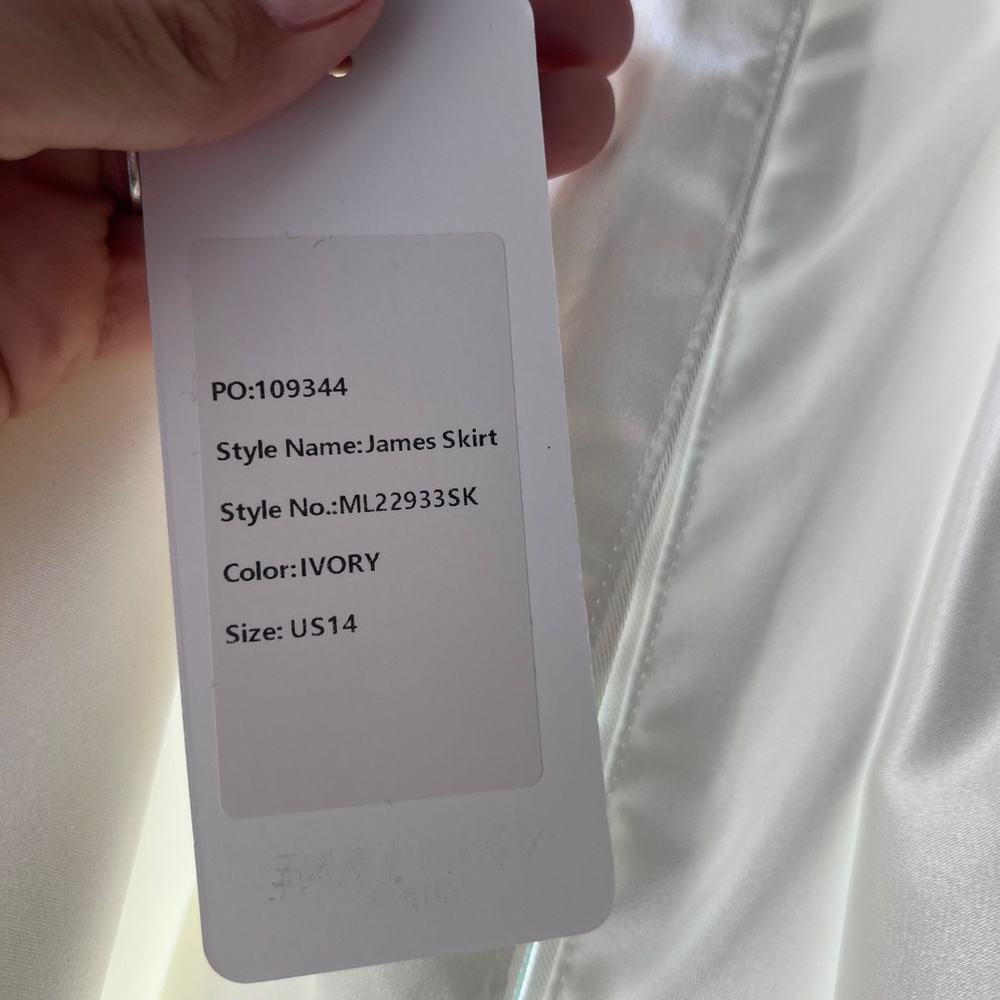 Wedding dress OVERSKIRT (wedding dress not included. Just overskirt!) - Picture 11 of 14
